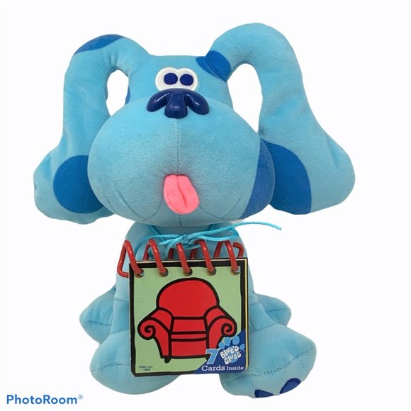 Eden Toys Blues Clues Plush With Notebook 7 Cards Vintage Poshmark